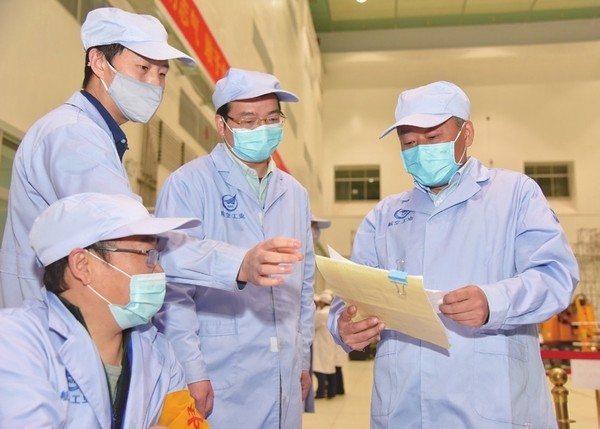 技术人员坚持疫情防控,科研攻坚"双线作战"成立党员冲锋队开展型号