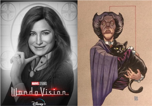 "阿格尼丝"是阿加莎·哈克尼斯(agatha harkness)的缩写,这个阿加莎在