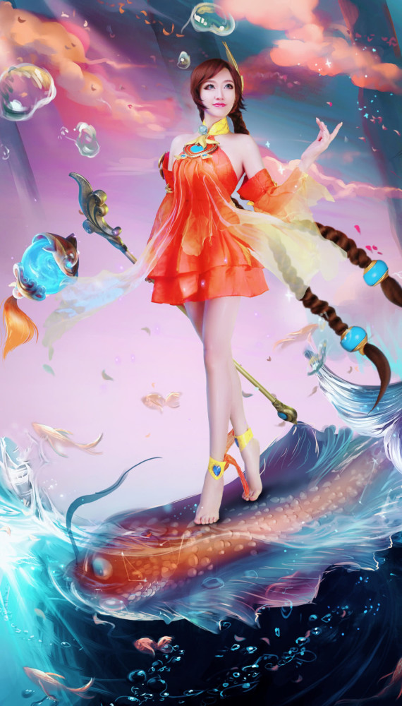 小姐姐cos大乔,一张比一张好看,最后一张倾国倾城_腾讯新闻