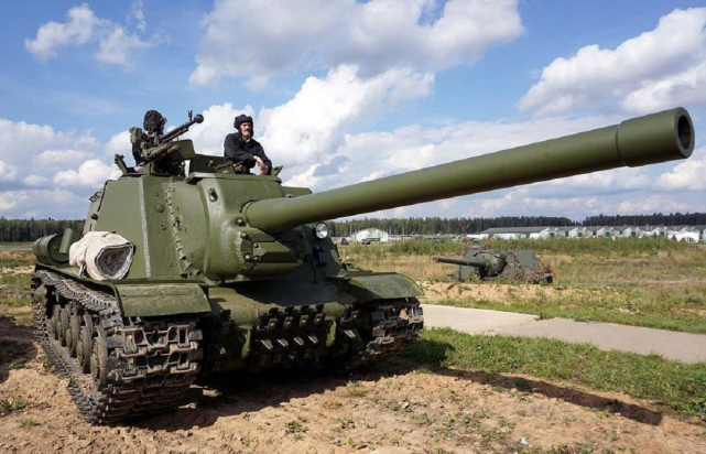 榴弹炮|isu-122|坦克歼击车|二战|苏联_军事|坦克