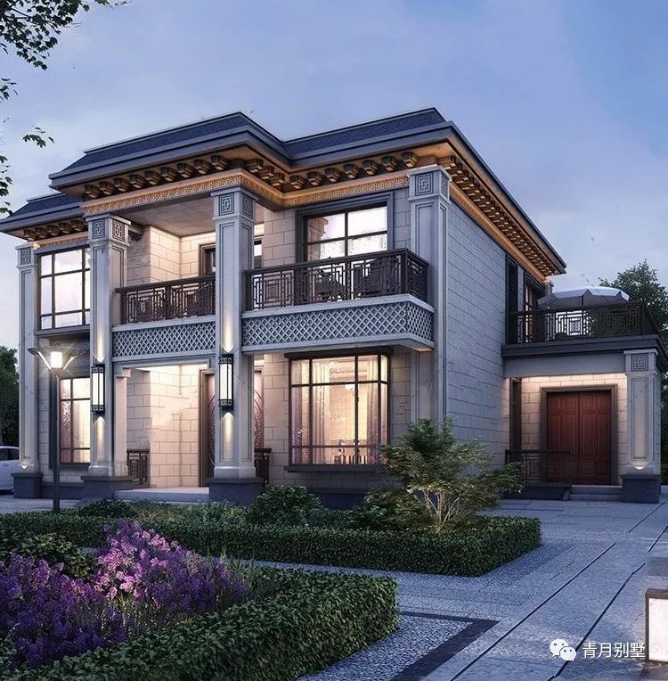 156115米二层新中式小别墅典雅大方之家