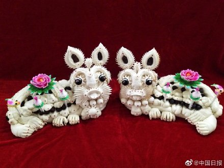 陕西韩城花馍玩出新花样