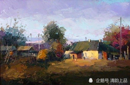 俄羅斯畫家РоманБиляев風景油畫作品欣賞