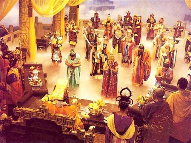 在整个西游记当中玉皇大帝一直处于高高在上的位置,同时他统领着三界