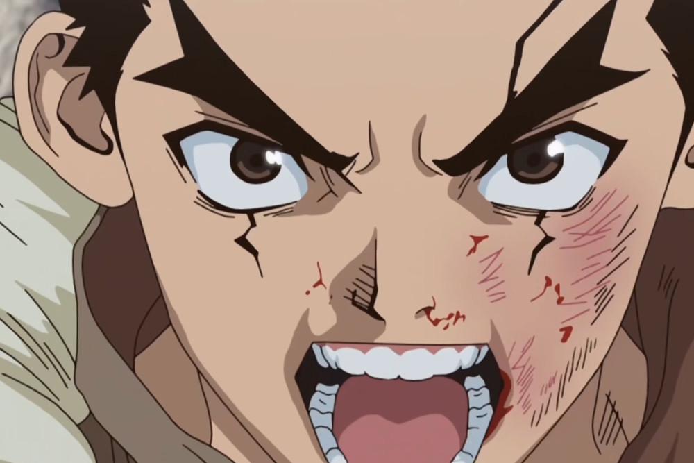 《石纪元》中的大树徒手裂地,力量强于司,可惜格斗技巧不足_腾讯新闻