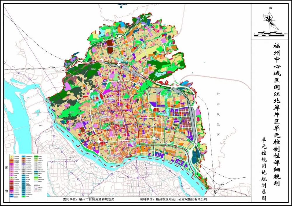 公告内容显示,福州市闽江北岸片区控制性详细规划已经福州市人民政府