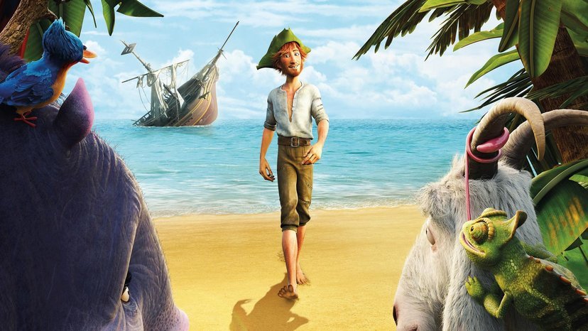 真实的鲁滨逊与船长吵架后被扔上荒岛每天吃羊肉炖龙虾生活4年