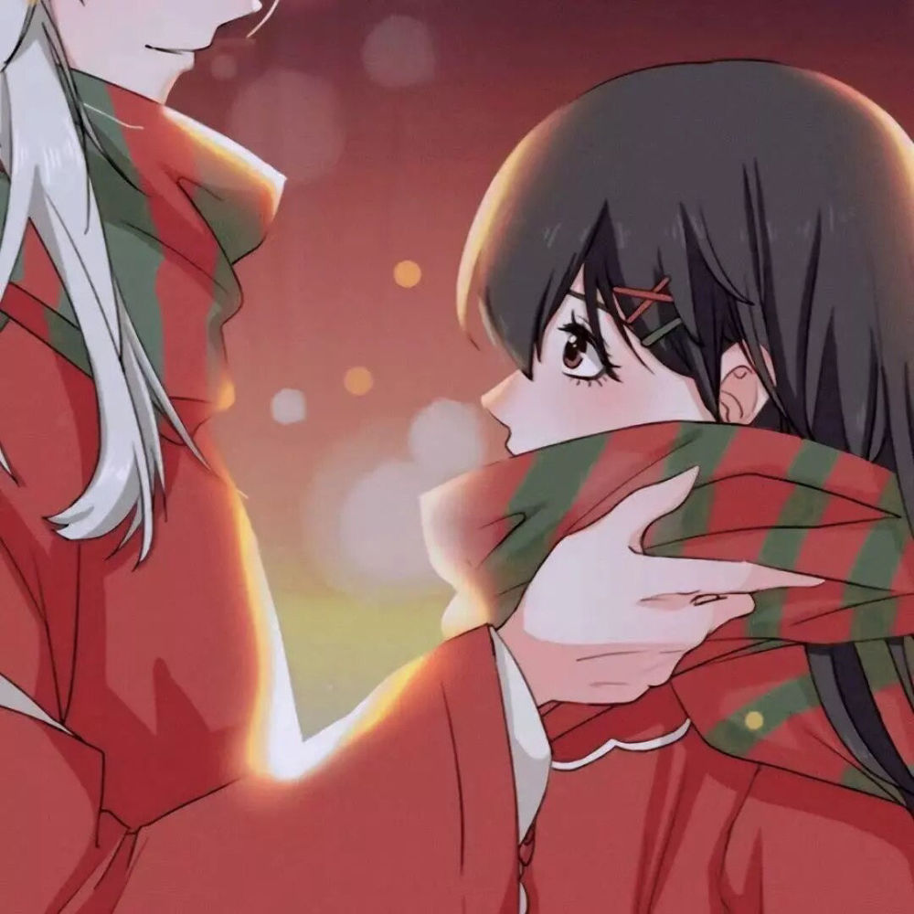 新年喜庆情侣头像