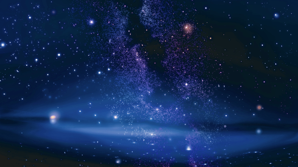 第9期在这一刻沉沦绝美二次元星空壁纸