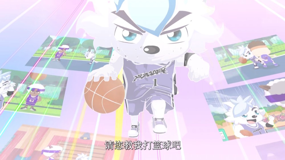 喜羊羊与灰太狼球胜狼不再高冷他的笑容也很甜