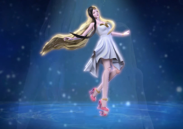 叶罗丽白光莹有7种形态造型建模一改再改只是为了撮合庞莹