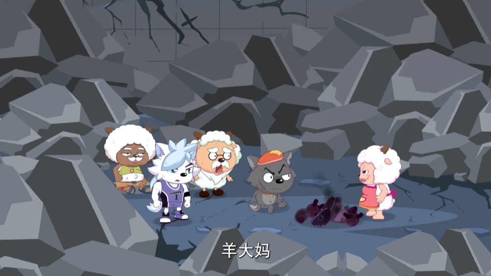 喜羊羊与灰太狼羊大妈的身份曝光她是烈羊羊的老婆