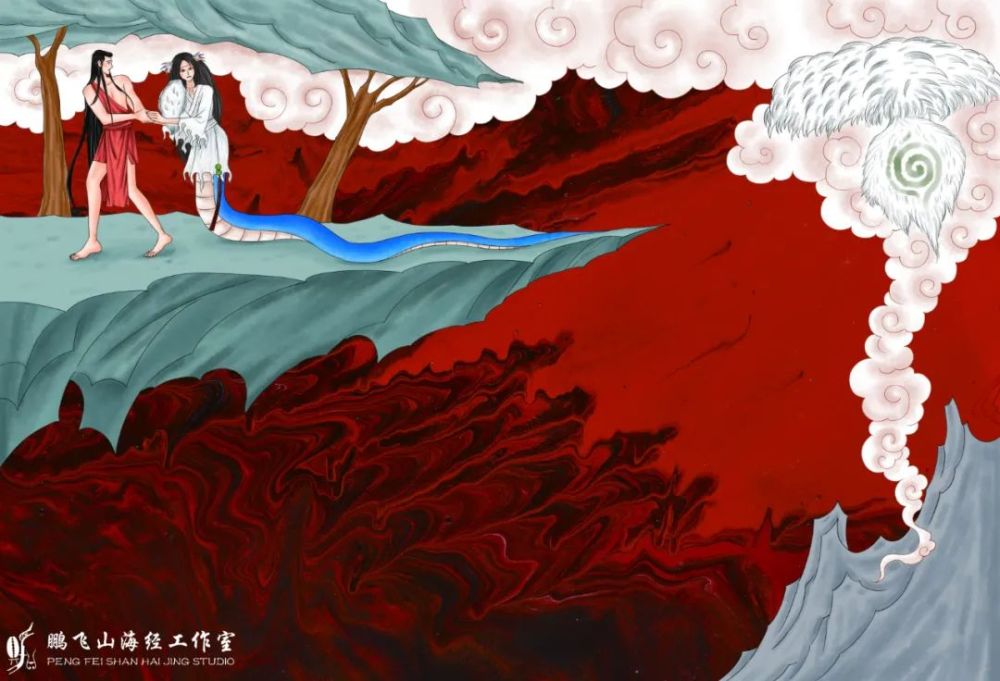 山海经最后的猨翼山丨那将是人的时代到来前他记忆中最后的天神模样