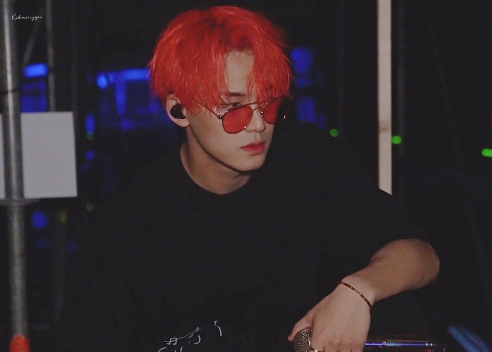 当男爱豆们染上红发