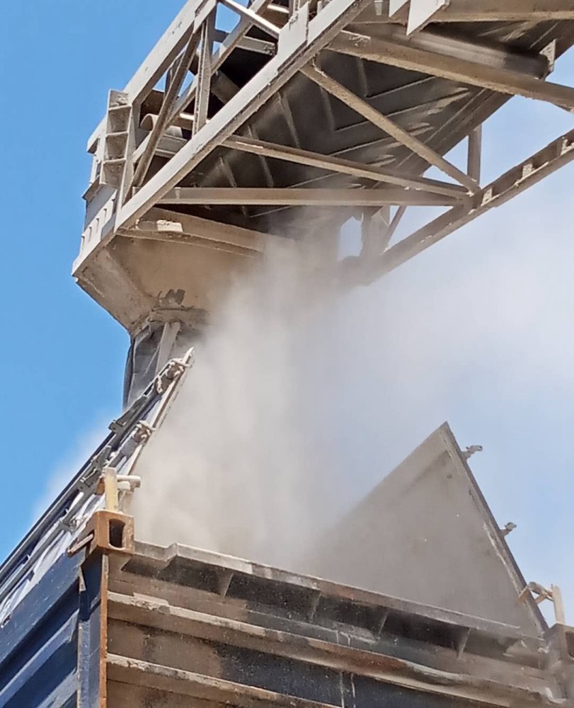 漳州招商局码头创新抑尘装置 打造绿色港区