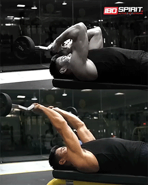 09 绳索三头肌屈伸 10 上斜哑铃卧推 11 引体向上 12 俯身反向飞鸟 13