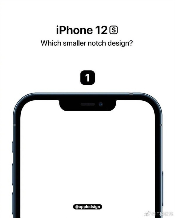 苹果下一代iphone或将命名为"iphone 12s",并且被诟病多年的刘海屏将
