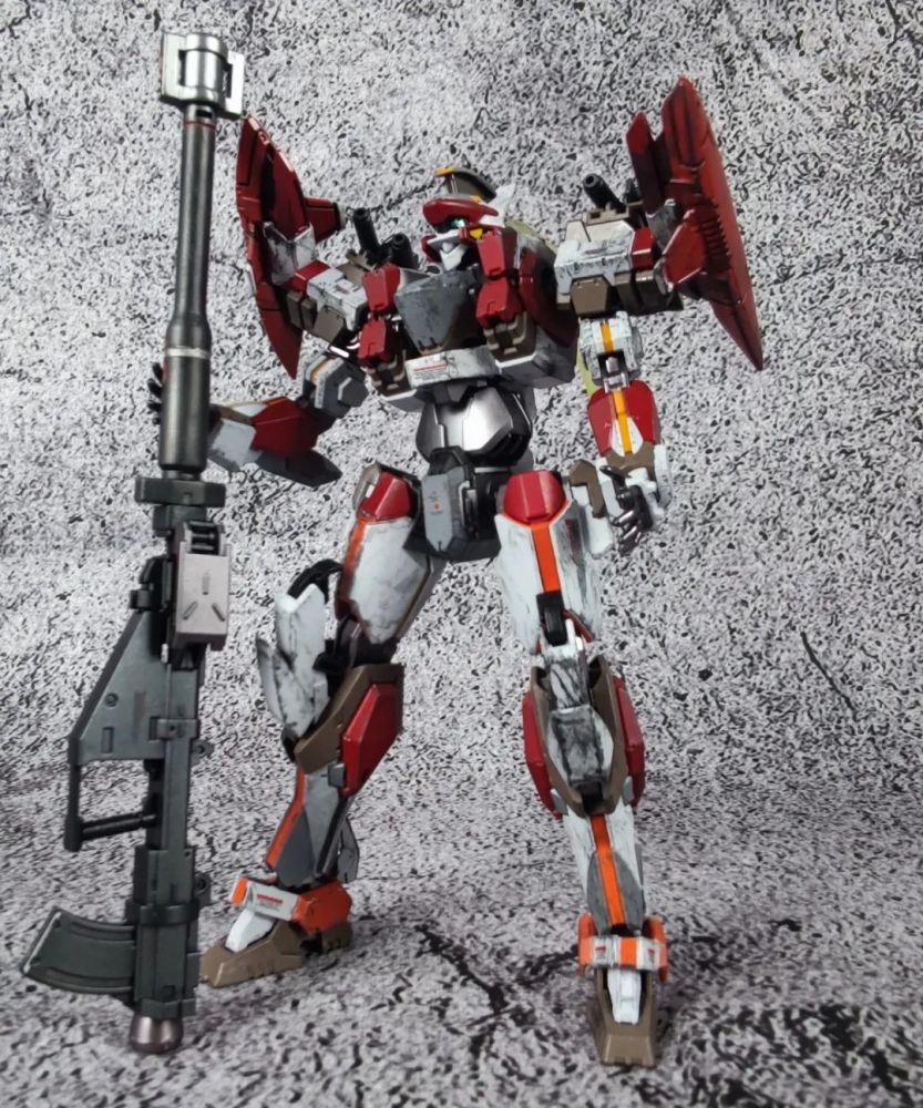 【欣赏】yue的模型修炼记录,arx-8 烈焰魔剑_腾讯新闻