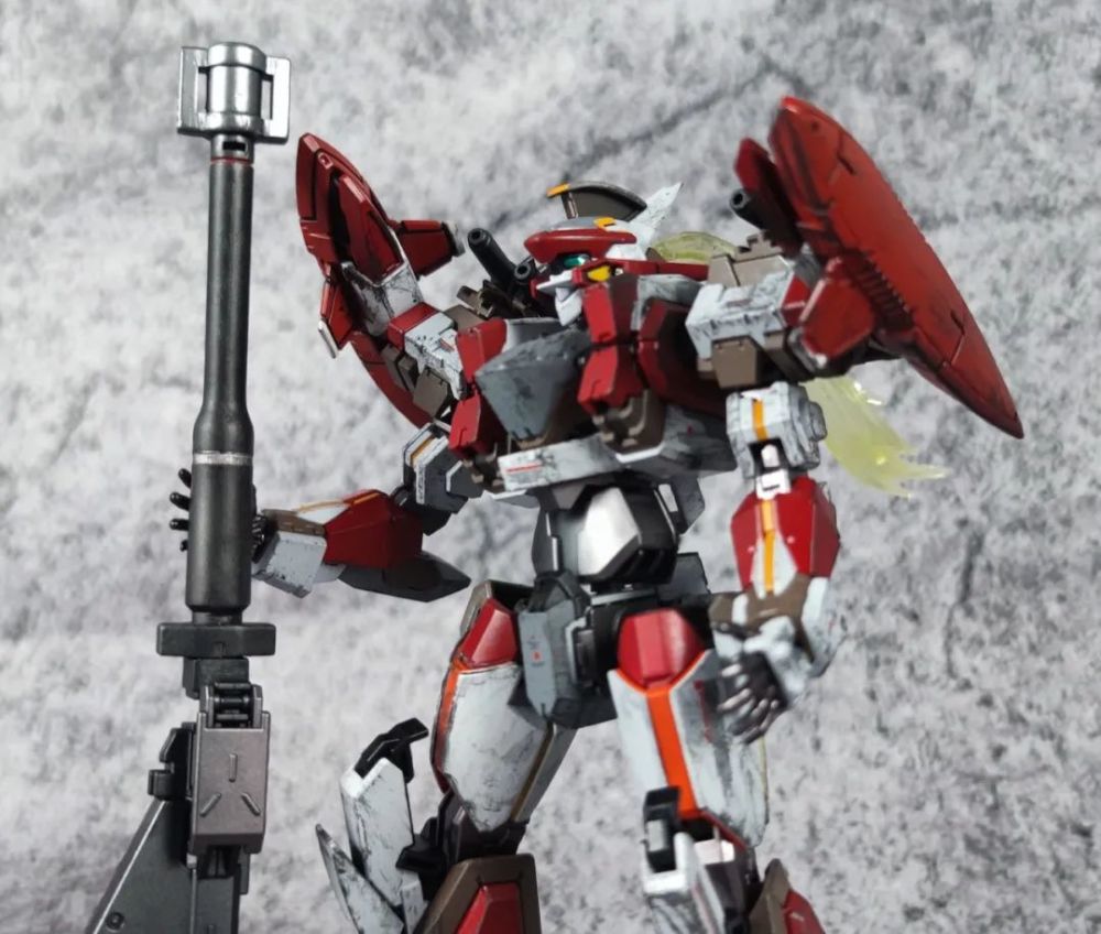 【欣赏】yue的模型修炼记录,arx-8 烈焰魔剑_腾讯新闻