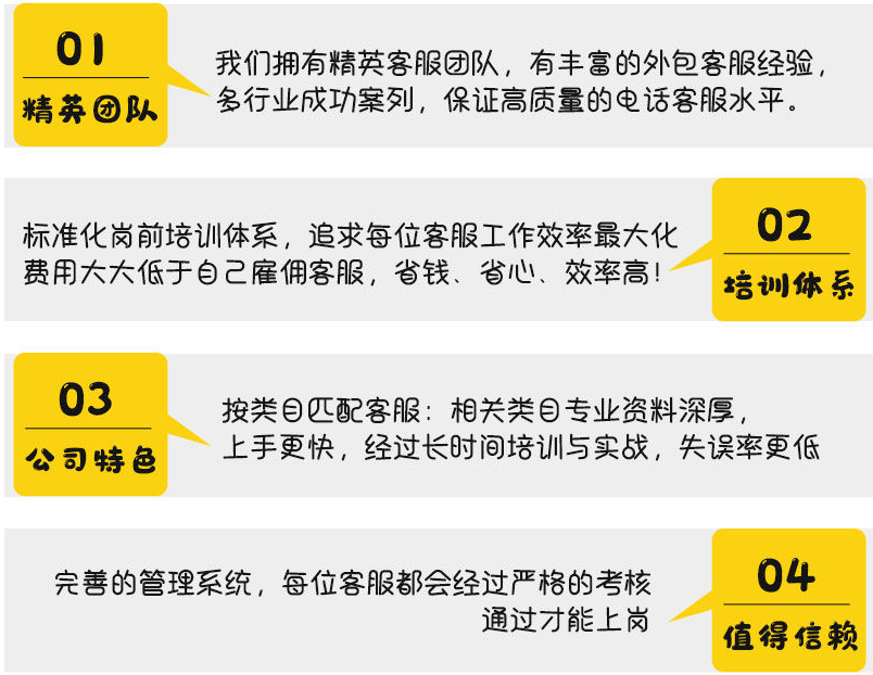 跨境电商客服外包服务商回行业涉及非常答广泛的需求