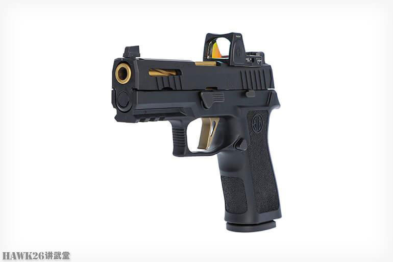 这是p320 nitron便携型手枪,建议零售价为549美元,是目前市场上价格最