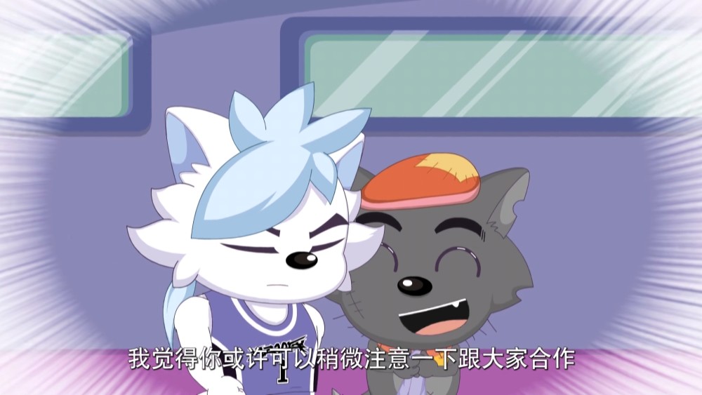 喜羊羊与灰太狼球胜狼选择传球和灰太狼存在密切关联