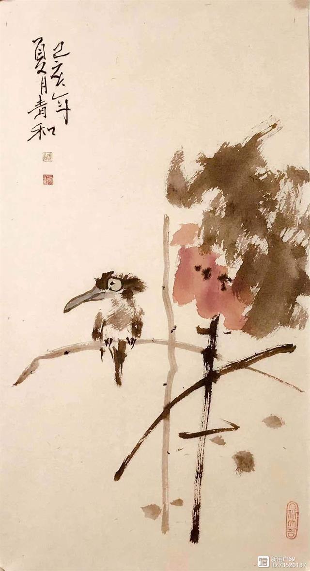 当代禅意画家—青禾