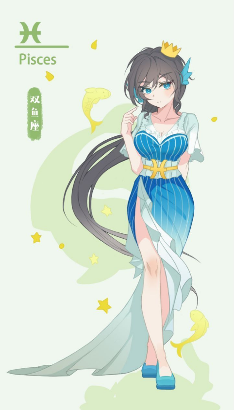 十二星座擬人化摩羯座讓人眼前一亮巨蟹座可愛加倍元氣滿滿