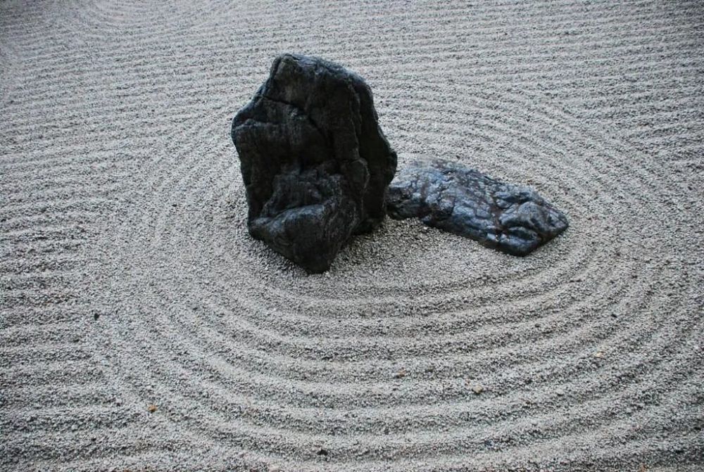 正午空间设计·枯山水:砂与石演绎的3d意境,穷尽想象的寂寞之美