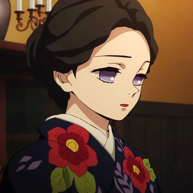 【第160期】动漫女头:鬼灭之刃 珠世 无水印女生头像
