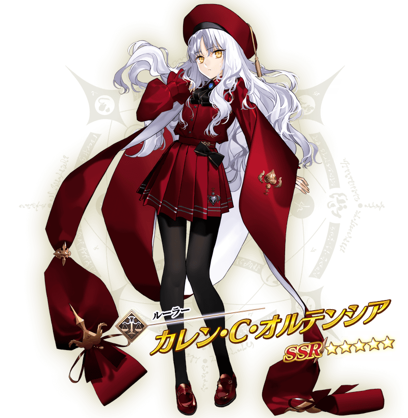 为五星尺阶限定从者,卡莲是在型月作品fate/hollow ataraxia登场的