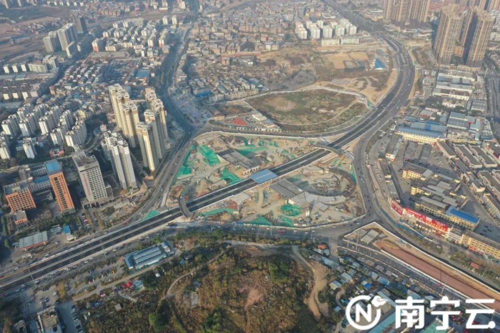 刚刚,邕宾立交改造工程及建兴-厢竹立交快环主线通车,快环更快了!