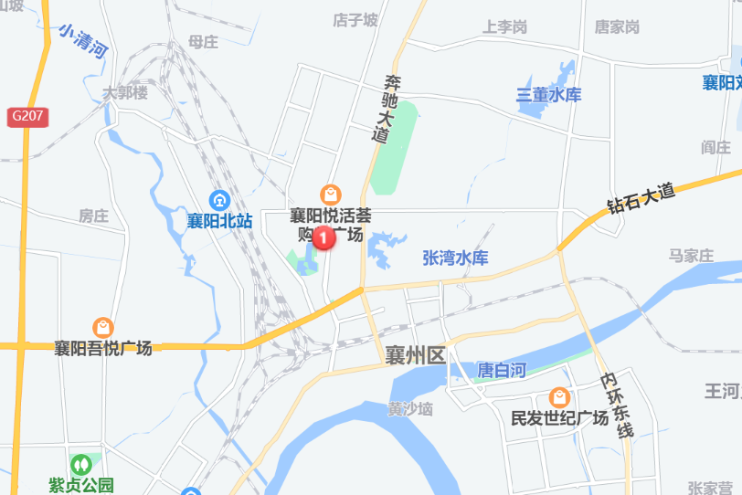 襄阳市高新区行政地图图片