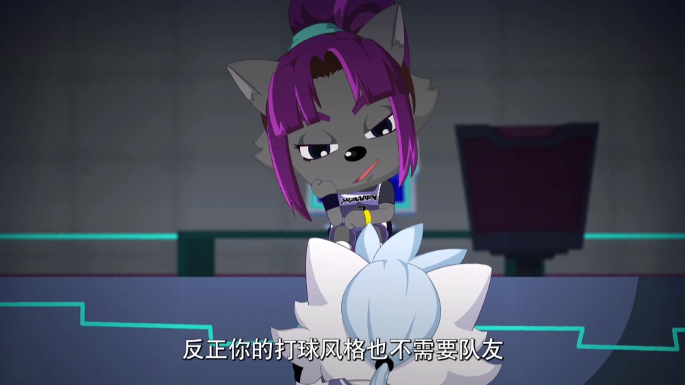 喜羊羊与灰太狼球胜狼之前未曾怀疑紫太狼凡事都要讲证据