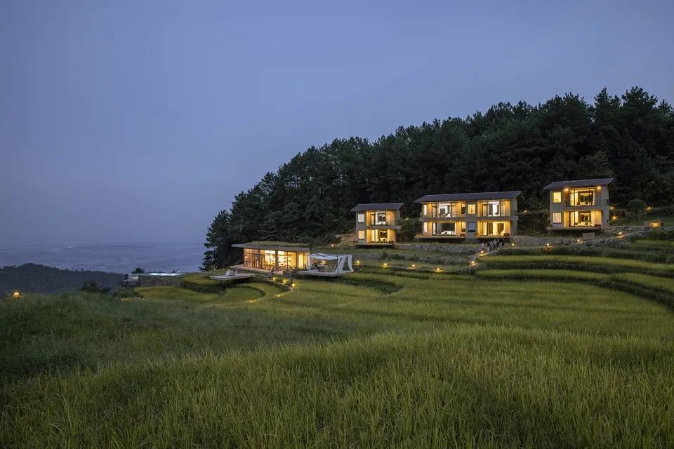 新作|可居可游,在半山稻田之间-重庆垫江巴谷宿集建筑设计/三文建筑