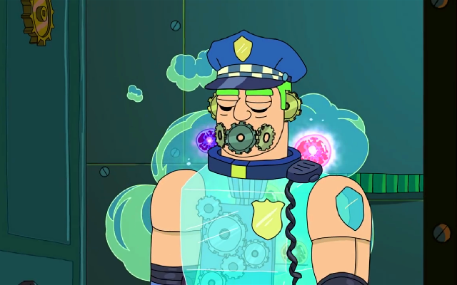 莫蒂|瑞克与莫蒂：莫蒂救了一个想毁灭碳基生物的气体，被姥爷的屁吓到