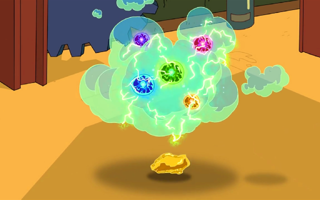 莫蒂|瑞克与莫蒂：莫蒂救了一个想毁灭碳基生物的气体，被姥爷的屁吓到