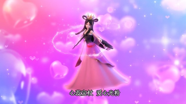 叶罗丽:丽丽终于有新衣服建模,绿色裙金花饰,可惜只出现在周边