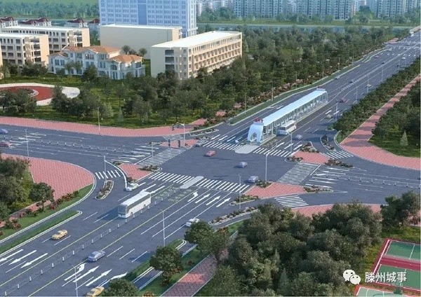 滕州:龙泉路终于快通车了!