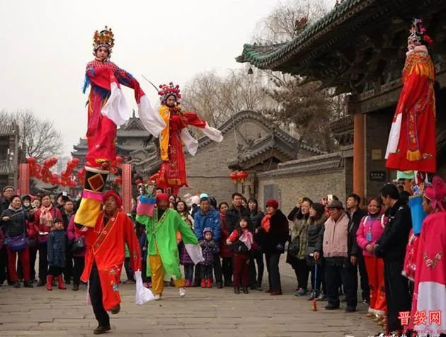 "晋俗晋韵迎牛年" |逛庙会 赏背棍