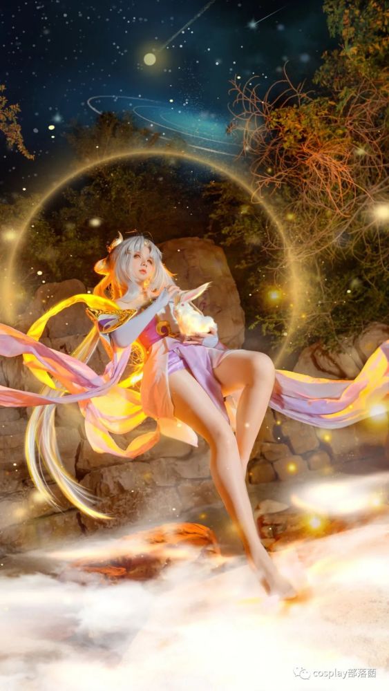 cos王者荣耀嫦娥cos正片渊秧