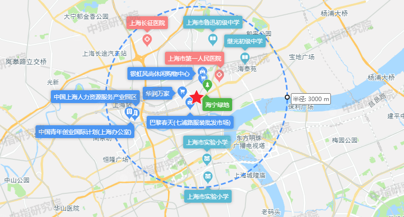 上海虹口区87亩商住用地11135亿成交