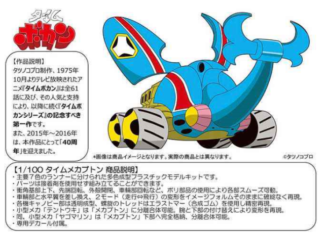 《时间飞船》动画回顾,千奇百怪的各种战斗机体