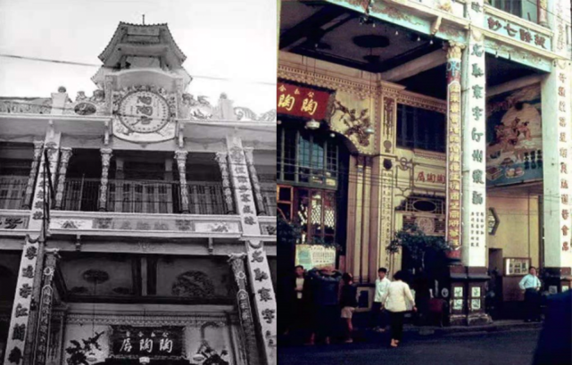 修旧如旧黑白老照片解读百年老店陶陶居外貌