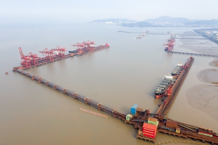 宁波舟山港北仑矿石码头首月吞吐量超千万吨