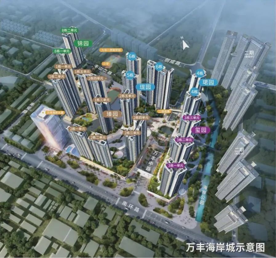 1609套!海岸城万科中泰日光,上车最低要120万