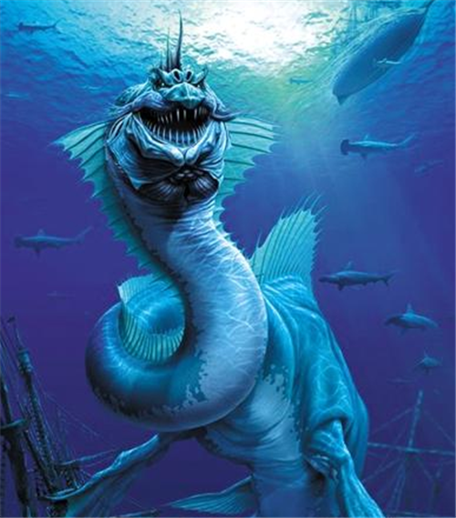 百年只出现3次的水怪,后来在鲸鱼体内被发现,被证实是真实存在_腾讯