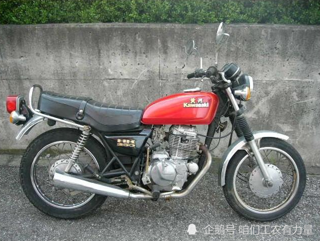 80年代河南柴油机厂制造的摩托车黄河川崎hk250有人记得么