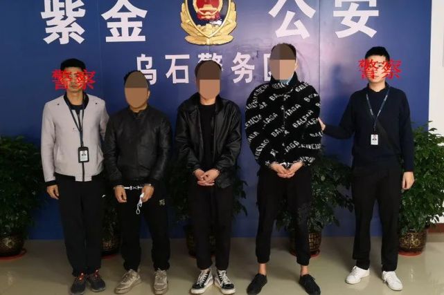 紫金公安侦破多起系列,团伙案,共抓获17人