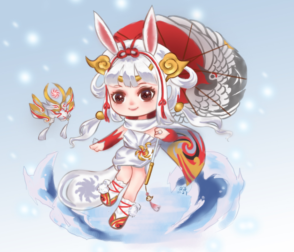 公孙离牛年限定皮肤:公孙离穿上新皮肤后,在释放一技能后更加容易死呢